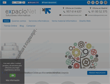 Tablet Screenshot of expacionet.com